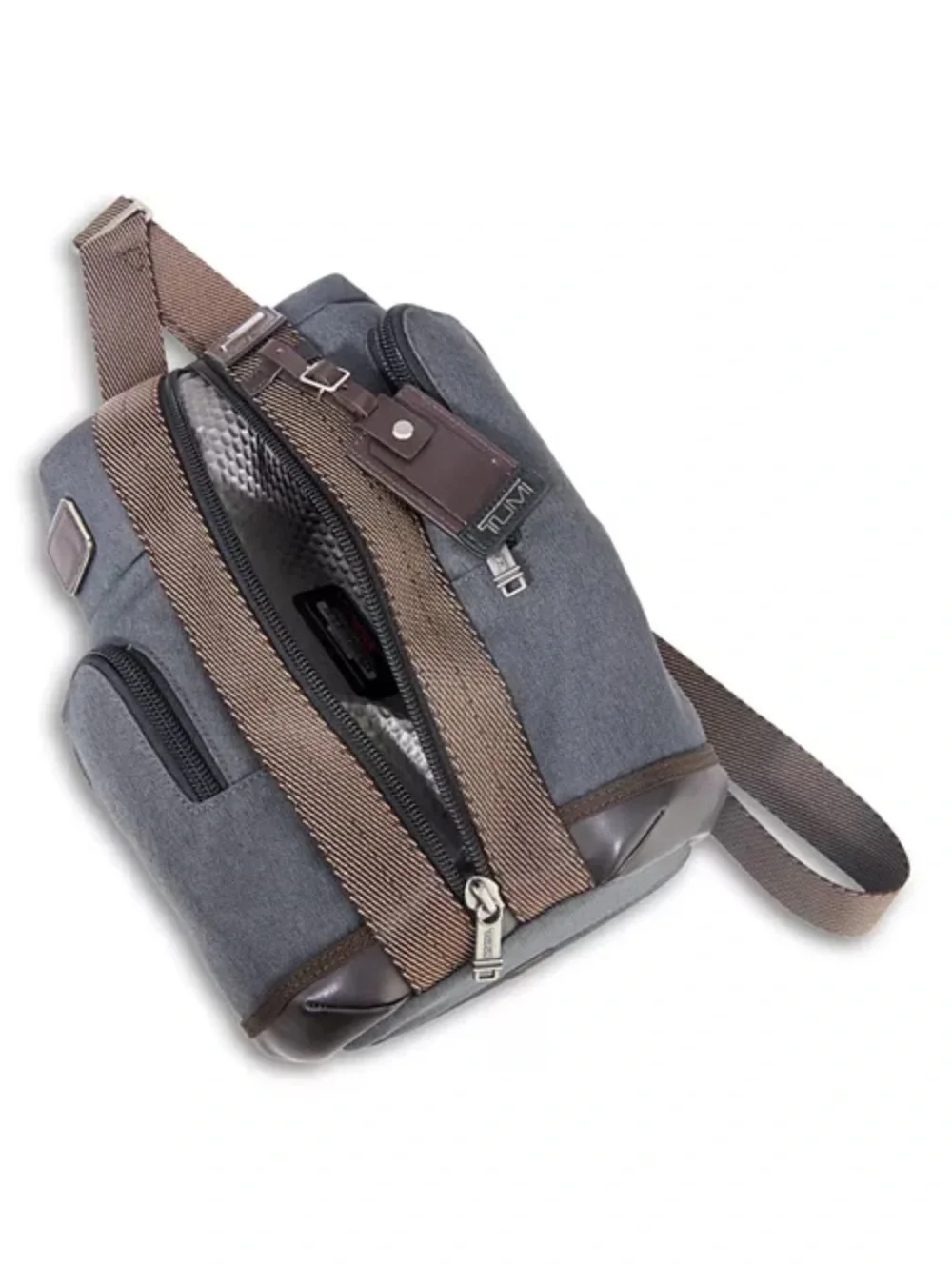 NWT  TUMI Alpha Bravo Monterey Sling Bag Heavy Duty Adjustable 22318ATH2.